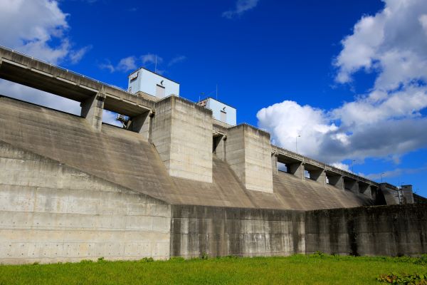 美利河ダム（北海道今金町）